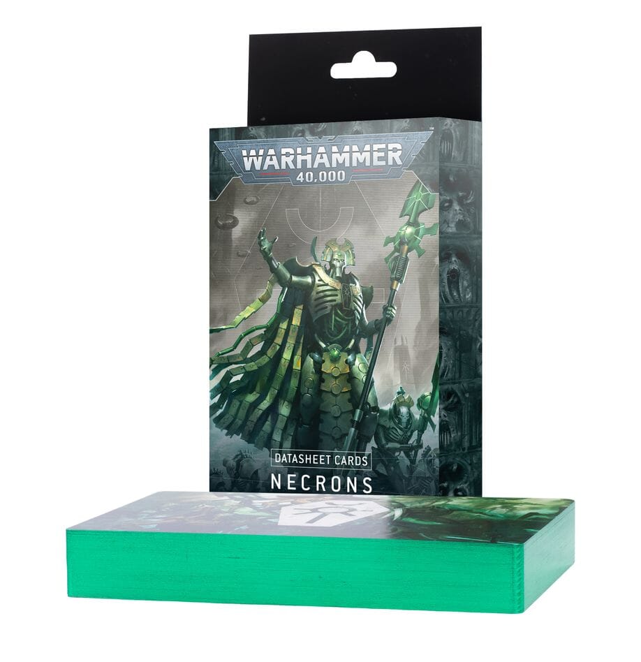 Datasheet Cards: Necrons Rulebook Games Workshop