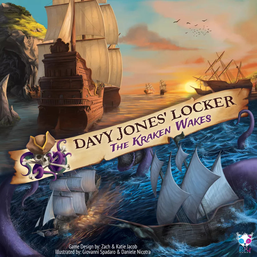 Davy Jones' Locker: The Kraken Wakes Board Games PudKat Games