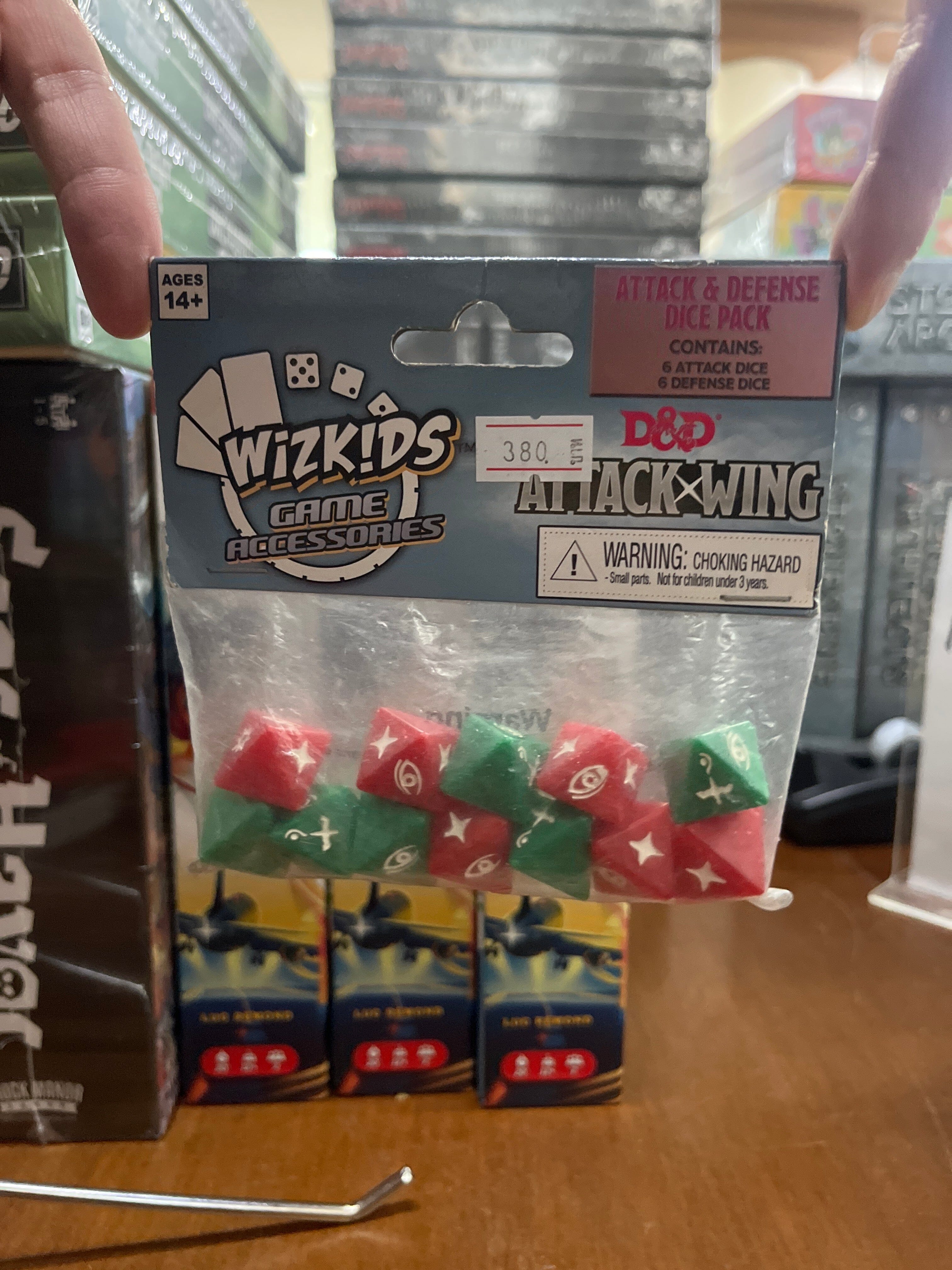D&D Attack Wing: Attack & Defense Dice Pack Battlefield Bangkok