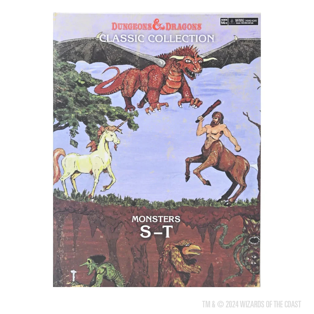 D&D Classic Collection: Monsters S-T Miniatures Wizkids