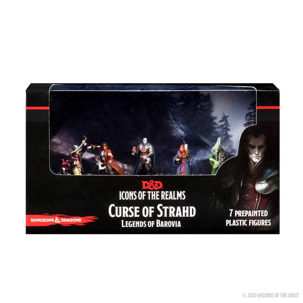 D&D Icons of the Realms: Curse of Strahd: Legends of Barovia Miniatures Wizkids