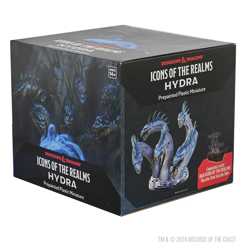 D&D Icons of the Realms: Hydra Boxed Miniature Miniatures Wizkids