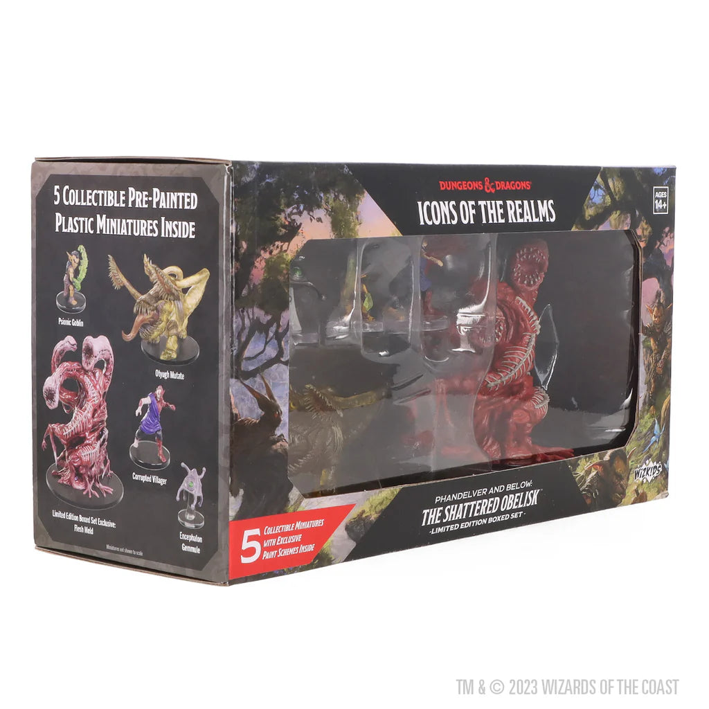 D&D Icons of the Realms: Phandelver & Below: The Shattered Obelisk - Limited Edition Boxed Set Miniatures Wizkids