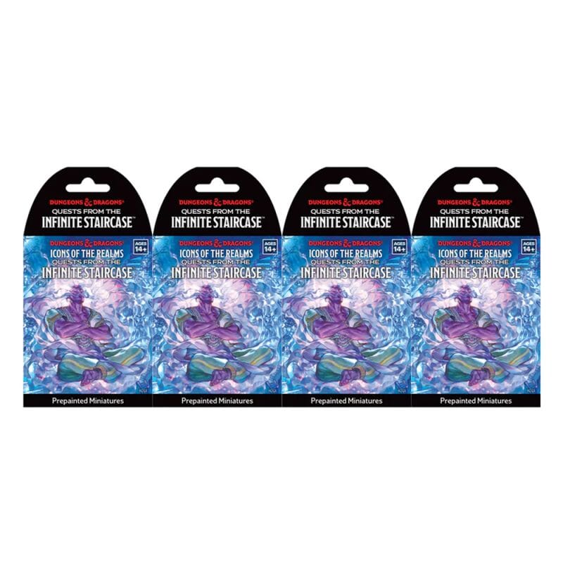 D&D Icons of the Realms: Quests from the Infinite Staircase Booster Brick Miniatures Wizkids 