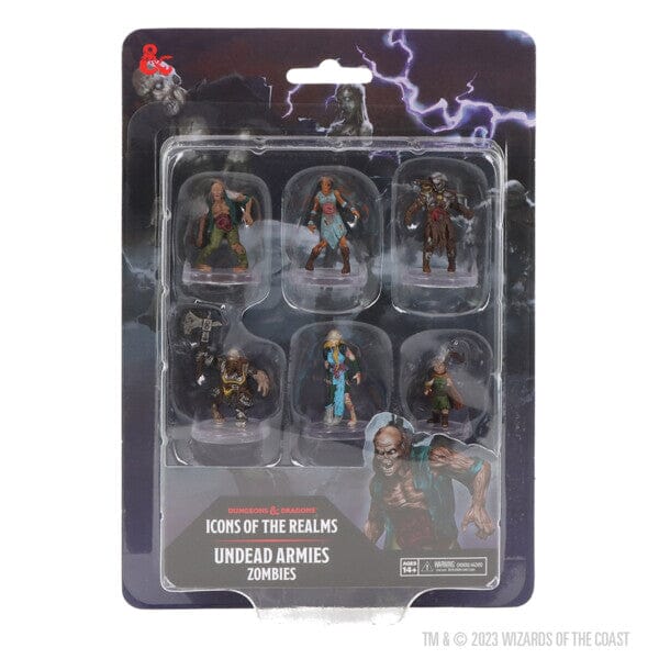 D&D Icons of the Realms: Undead Armies - Zombies Miniatures Wizkids