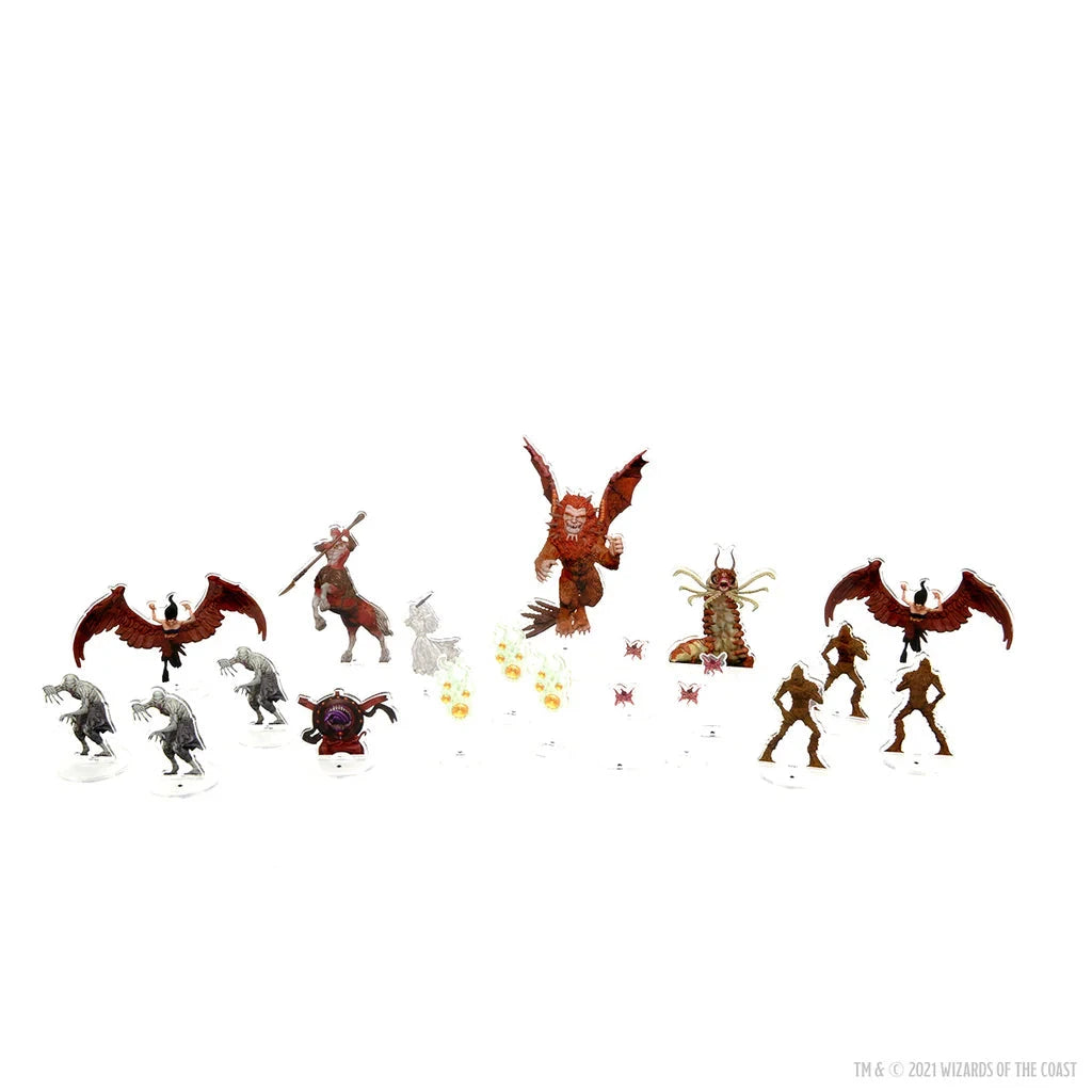 D&D Idols of the Realms: Essentials - Monster Pack - 2D Set 1 Miniatures Wizkids