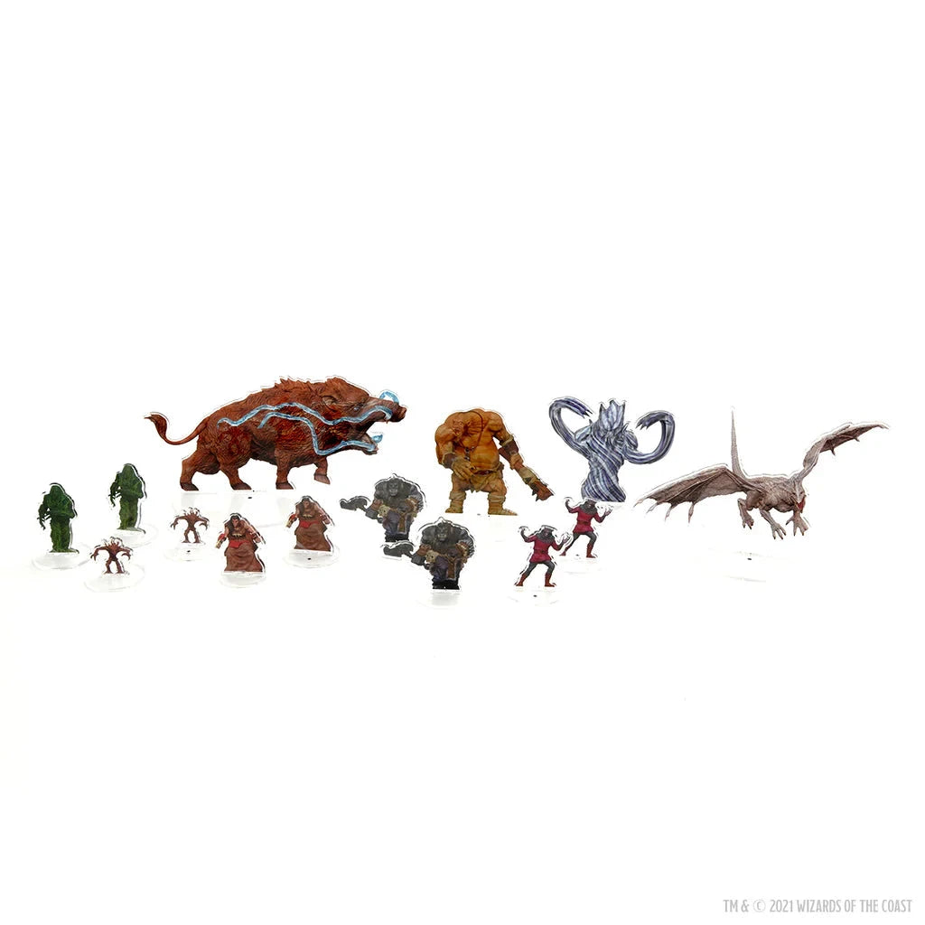 D&D Idols of the Realms: Essentials - Monster Pack - 2D Set 2 Miniatures Wizkids