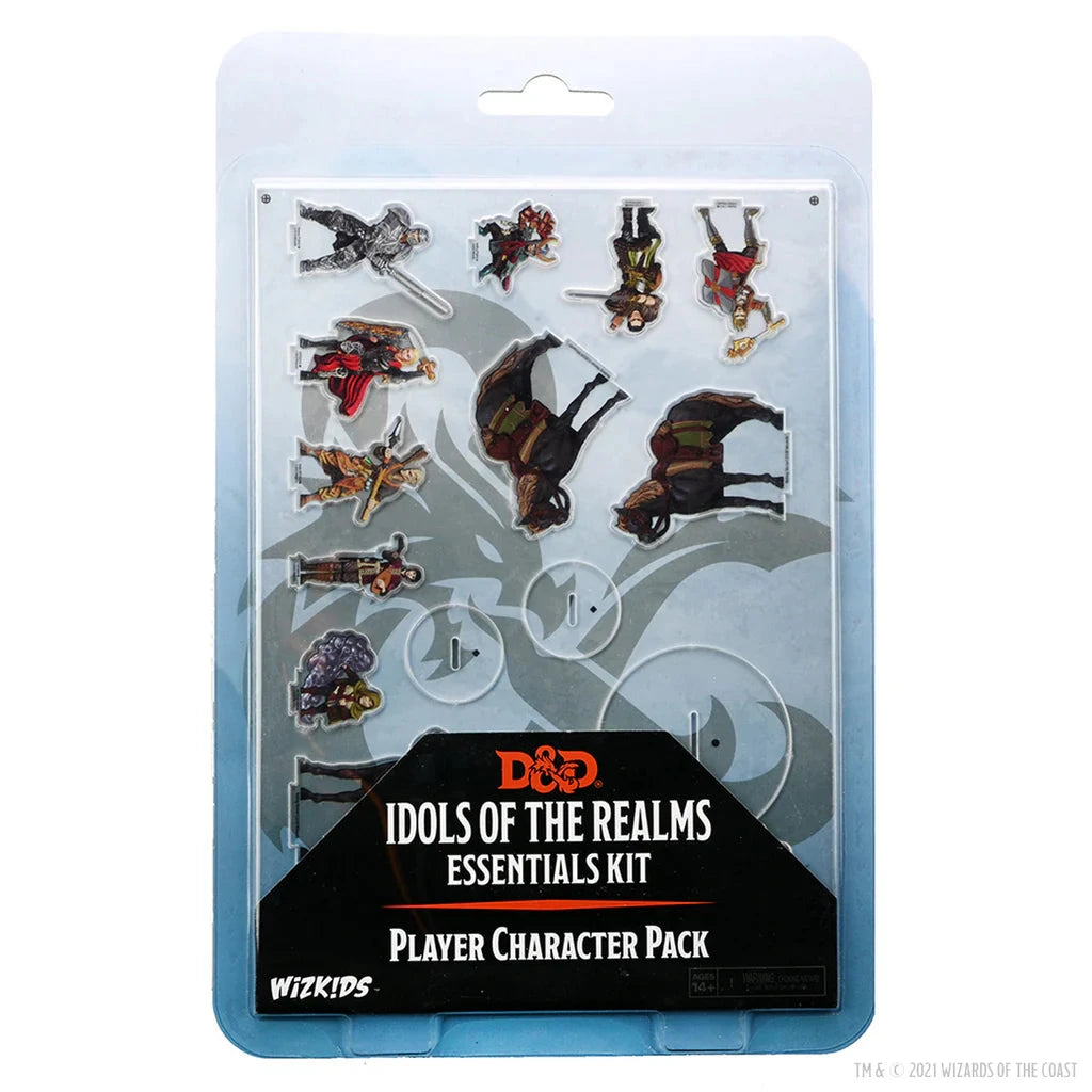 D&D Idols of the Realms: Essentials - Players Pack - 2D Set Miniatures Wizkids