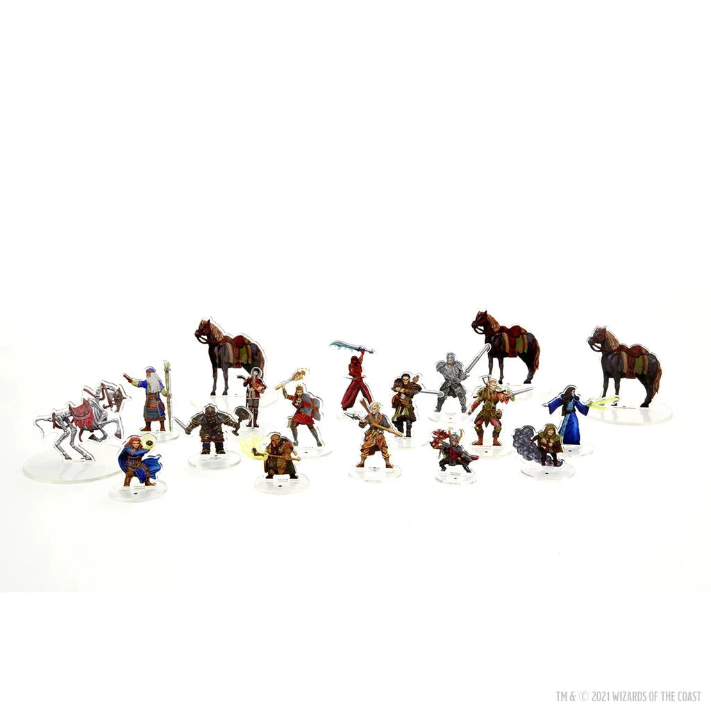 D&D Idols of the Realms: Essentials - Players Pack - 2D Set Miniatures Wizkids