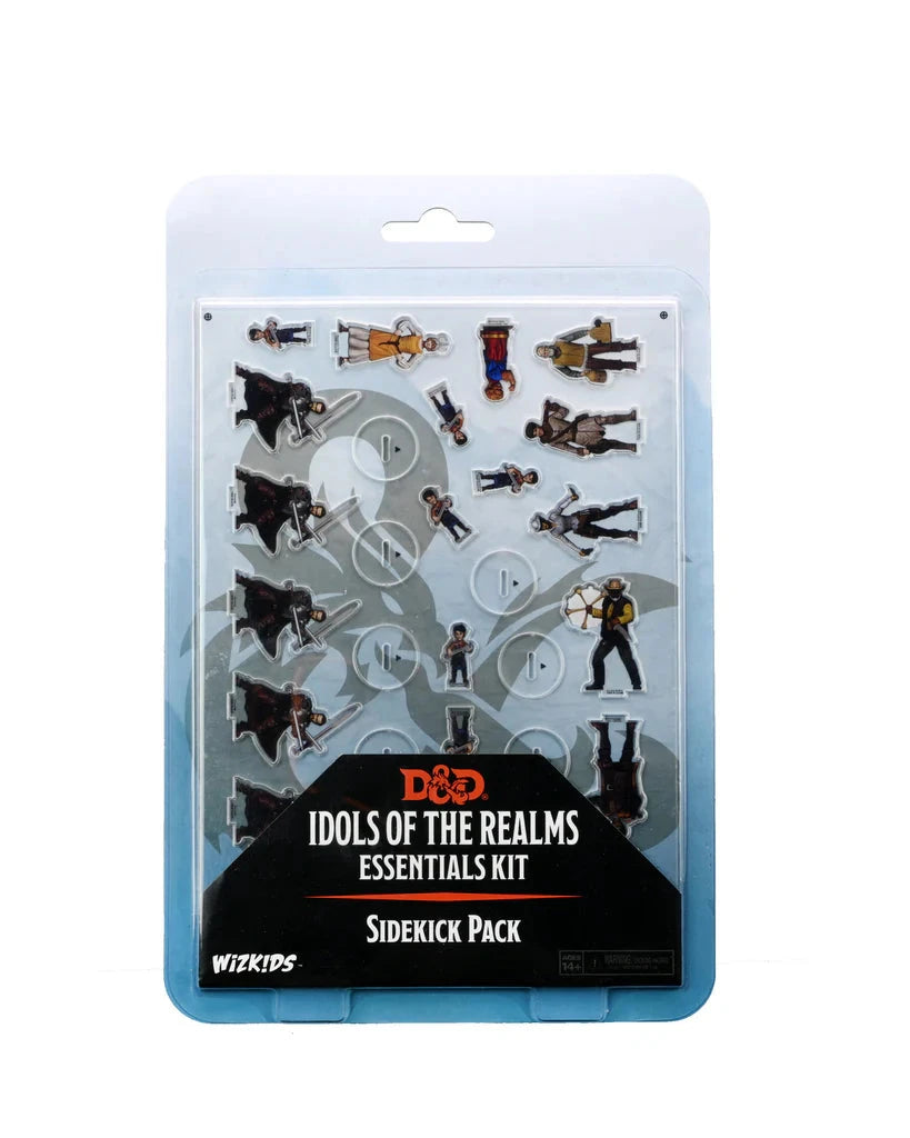 D&D Idols of the Realms: Essentials - Sidekick Pack - 2D Set Miniatures Wizkids
