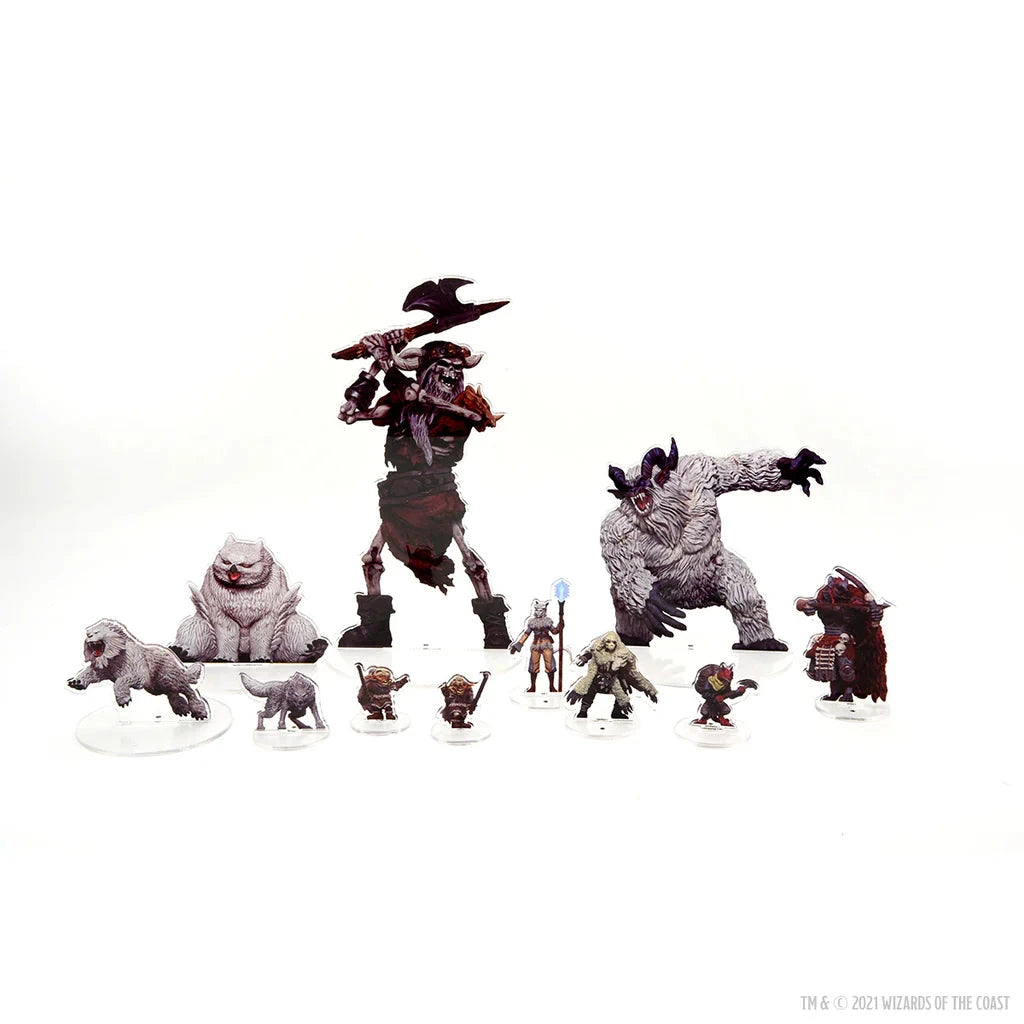 D&D Idols of the Realms: Icewind Dale Rime of the Frostmaiden - Frost Giant Skeleton - 2D Set Miniatures Wizkids