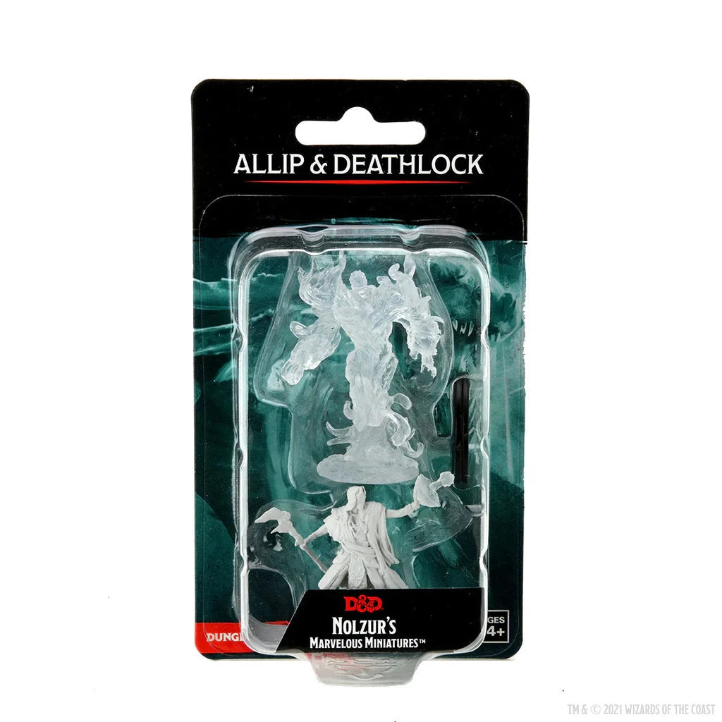 D&D Nolzur's Marvelous Miniatures: Allip & Deathlock Miniatures Wizkids