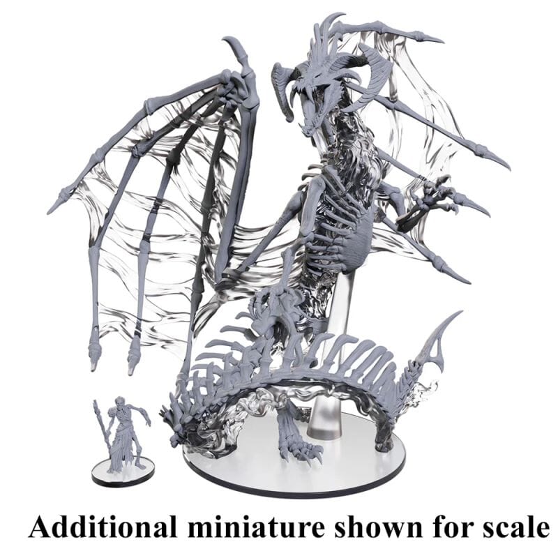 D&D Nolzur's Marvelous Miniatures: Black Dracolich Boxed Miniature Miniatures Wizkids 