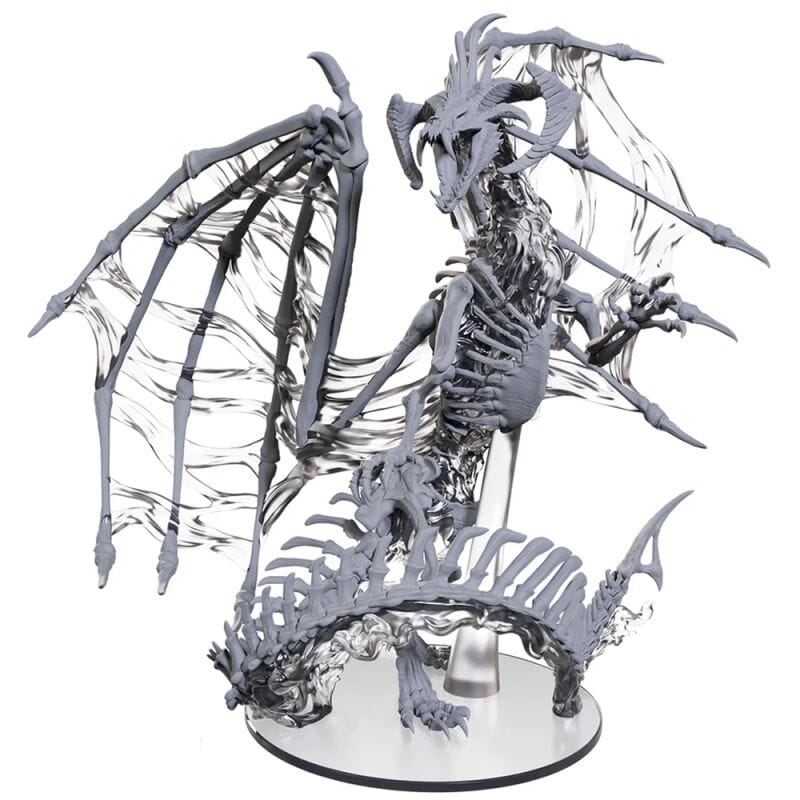 D&D Nolzur's Marvelous Miniatures: Black Dracolich Boxed Miniature Miniatures Wizkids 