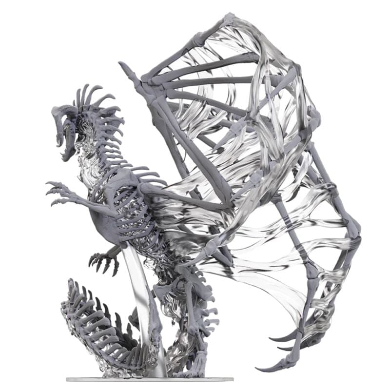 D&D Nolzur's Marvelous Miniatures: Black Dracolich Boxed Miniature Miniatures Wizkids 