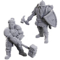 D&D Nolzur's Marvelous Unpainted Minis: Dwarves (50th Anniversary) Miniatures Wizkids