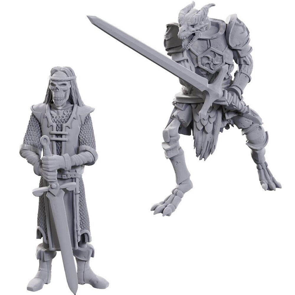 D&D Nolzur's Marvelous Unpainted Minis: Skeleton Knights (50th Anniversary) Miniatures Wizkids