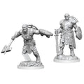 D&D Nolzur's Marvelous Unpainted Minis: W20 Earth Genasi Fighter Miniatures Wizkids