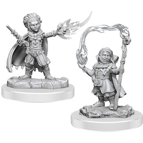 D&D Nolzur's Marvelous Unpainted Minis: W20 Halfling Wizards Miniatures Wizkids