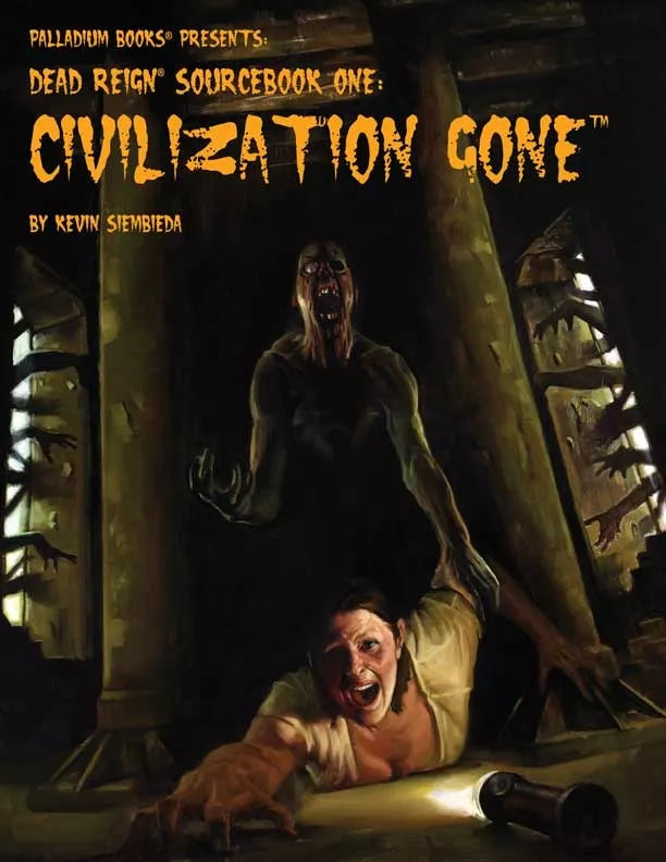 Dead Reign Sourcebook 1: Civilization Gone RPG Palladium