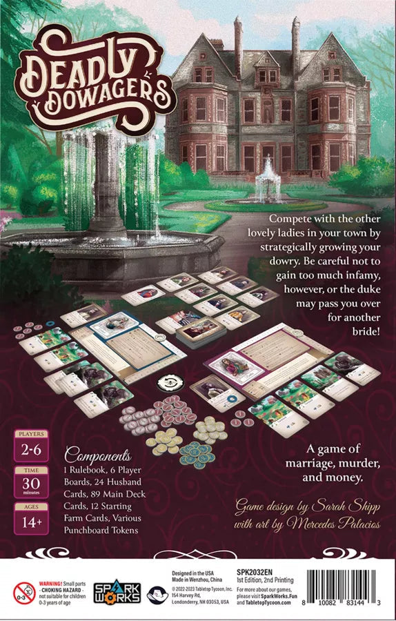 Deadly Dowagers Card Games Starling Games
