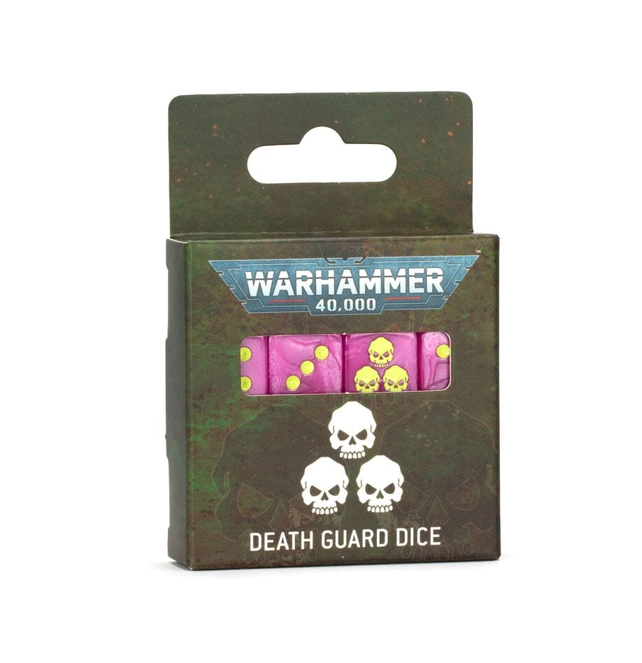 Death Guard Dice (2025) Dice Sets & Games Games Workshop