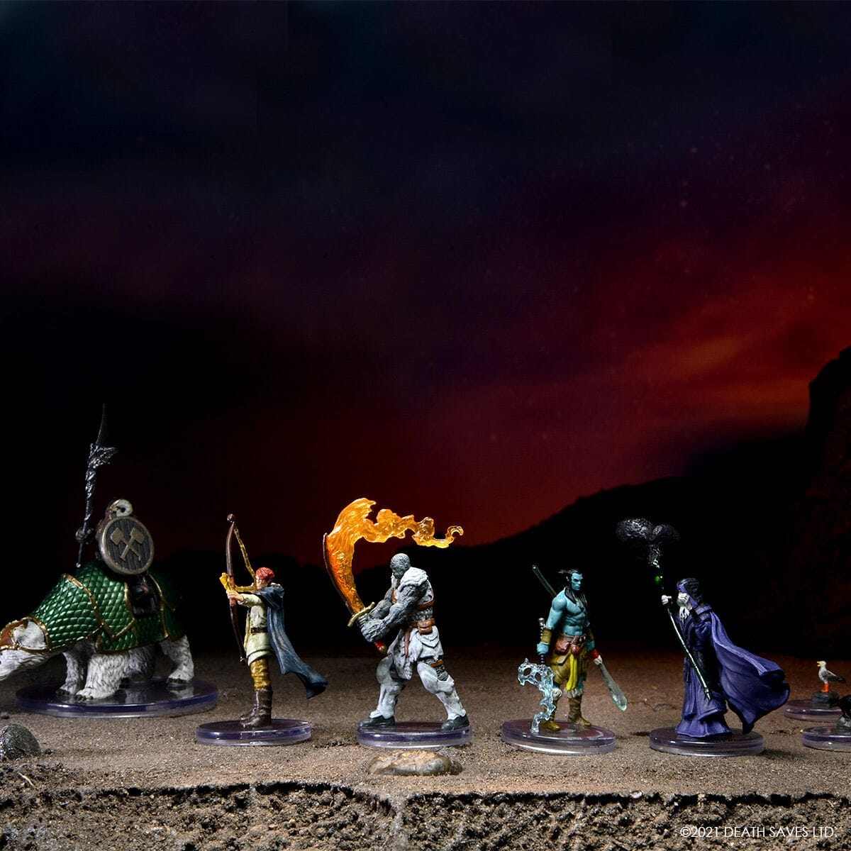 Death Saves: War of Dragons Box Set 1 Miniatures Wizkids 