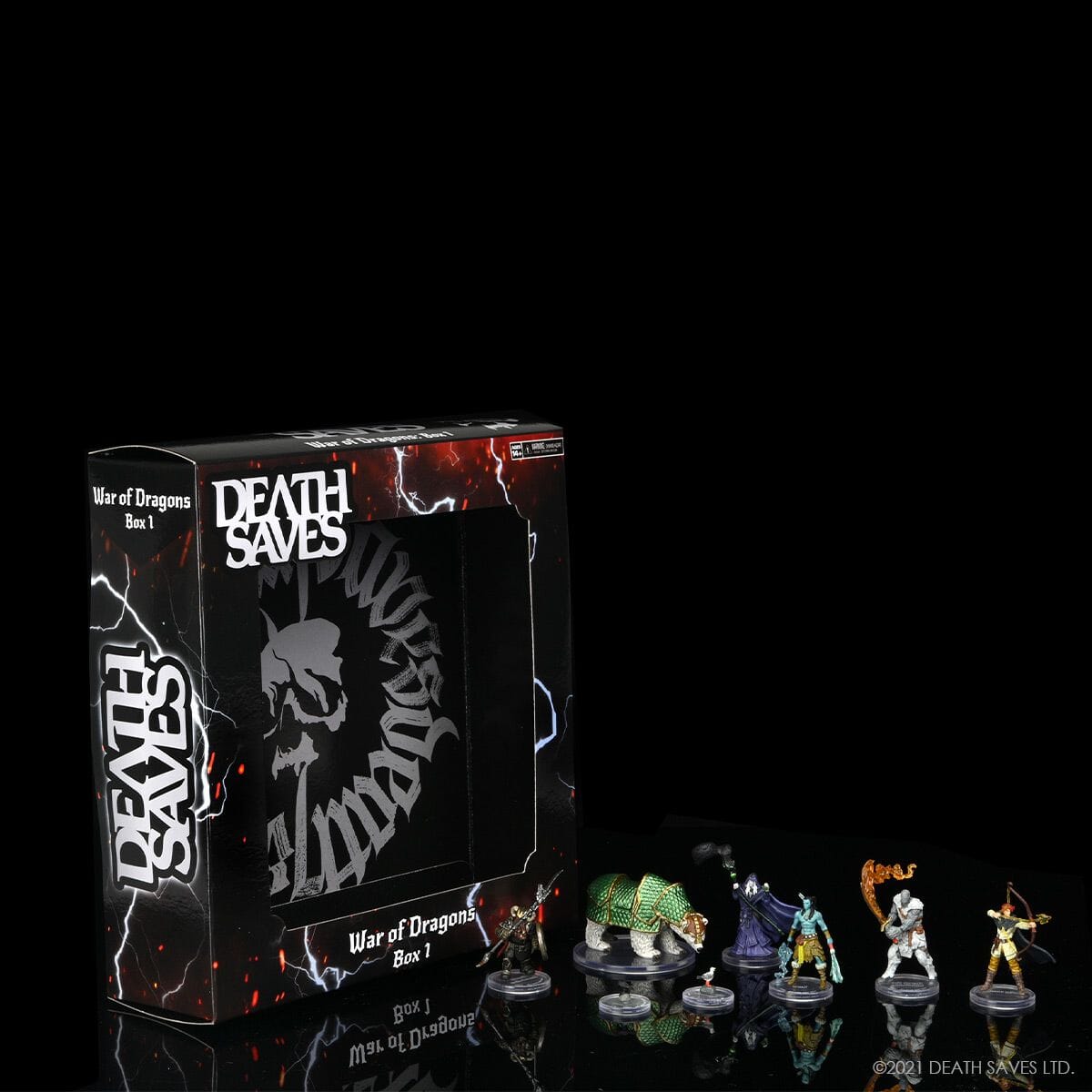 Death Saves: War of Dragons Box Set 1 Miniatures Wizkids 