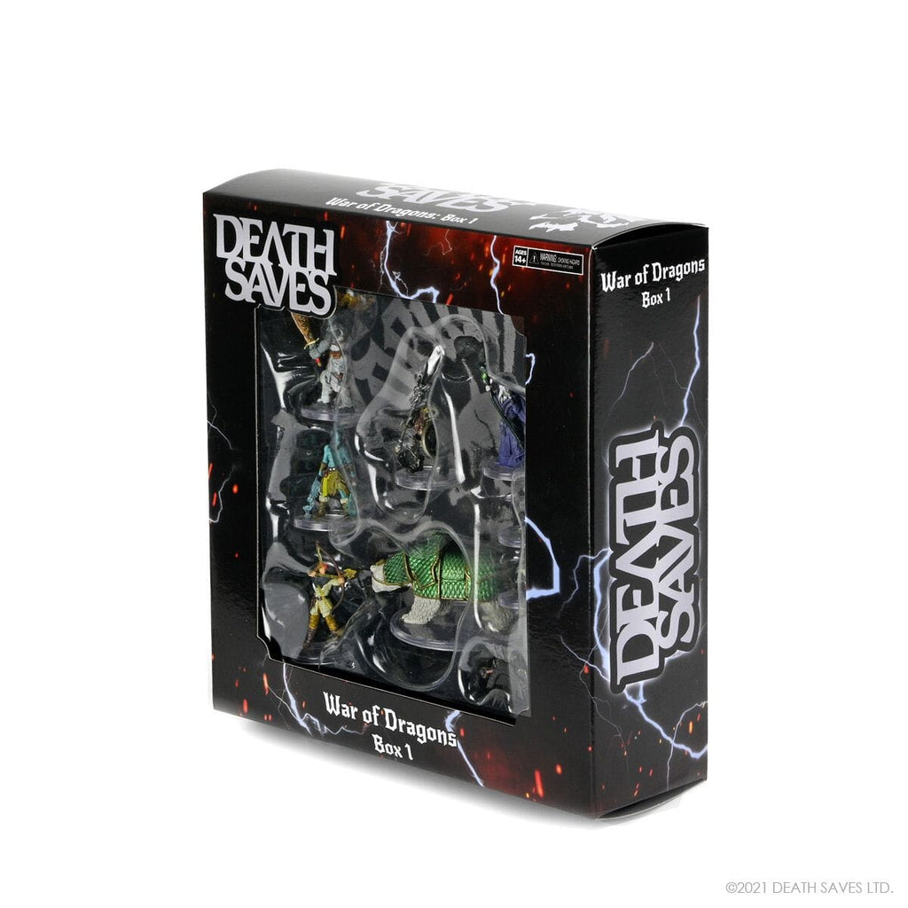 Death Saves: War of Dragons Box Set 1 Miniatures Wizkids 