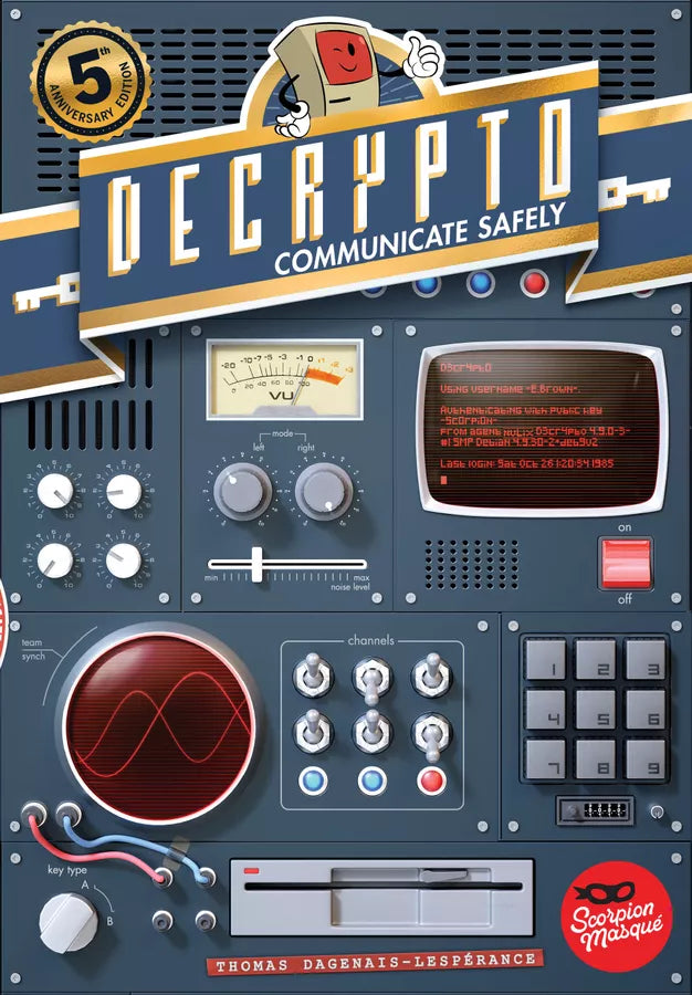 Decrypto: 5th Anniversary Edition Board Games Le Scorpion Masqué 
