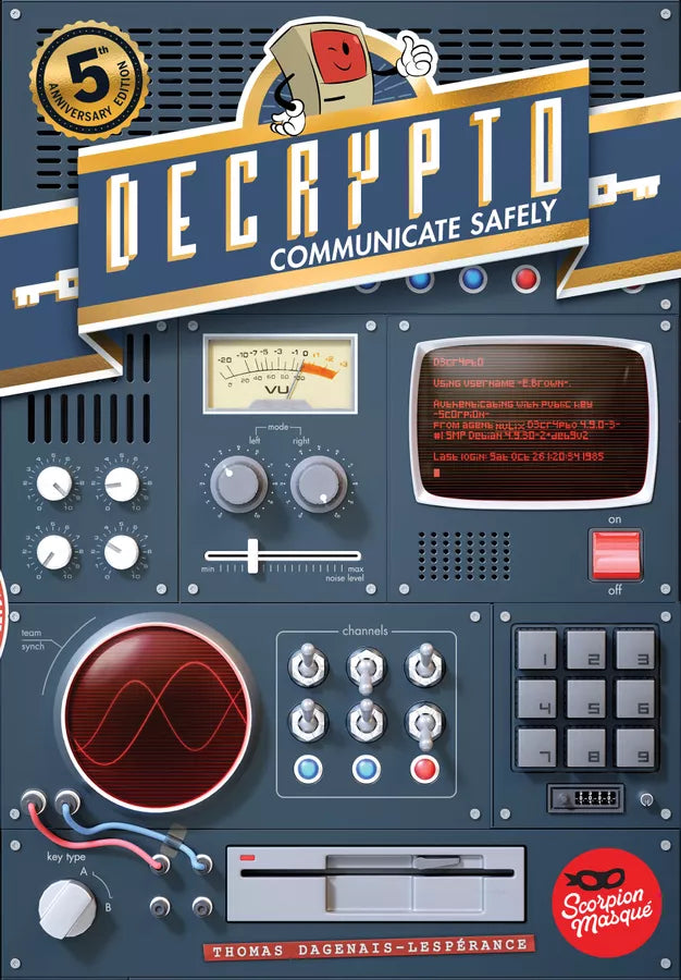Decrypto: 5th Anniversary Edition Board Games Le Scorpion Masqué