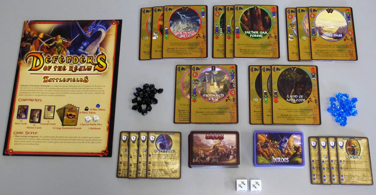 Defenders of the Realm : Battlefields Board Games Eagle-Gryphon Games