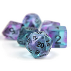 Dice Set - Peacock Glowworm Dice Set Dice Sets & Games Sirius Dice 