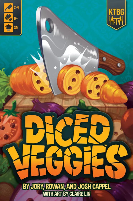 Diced Veggies Board Games Kids Table BG 