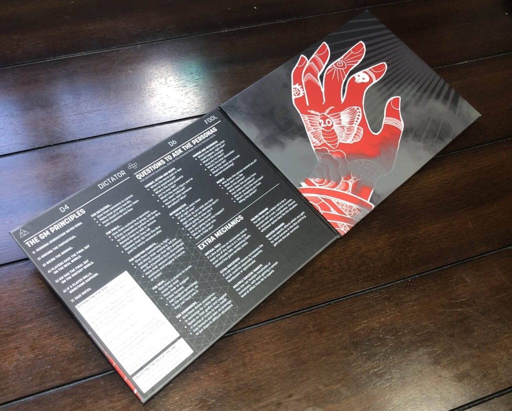 DIE RPG: GM Screen RPG Rowan, Rook & Decard 