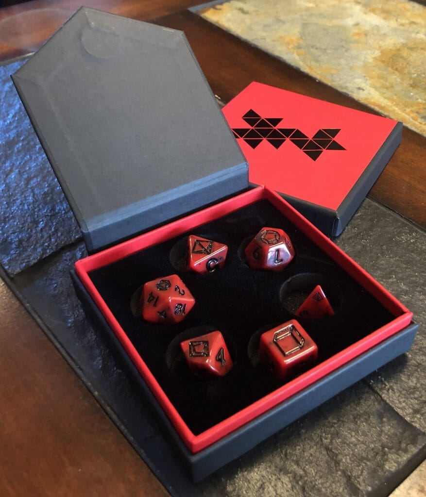 DIE RPG: Resin Dice Set Dice Sets & Games Rowan, Rook & Decard 