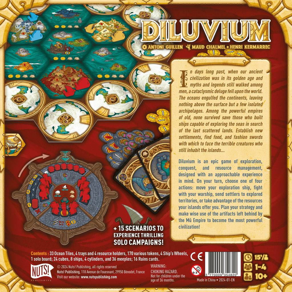 Diluvium Board Games Nuts! Publishing