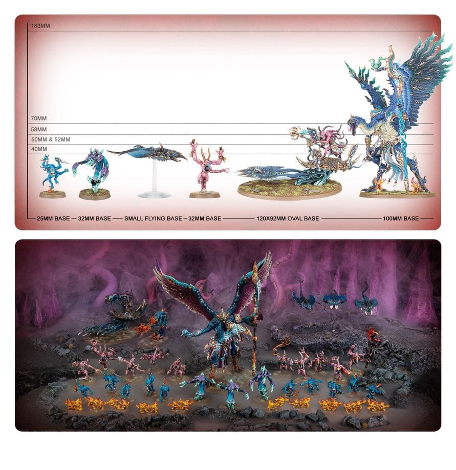 Disciples of Tzeentch Battleforce: Warpflame Cavalcade Miniatures Games Workshop 