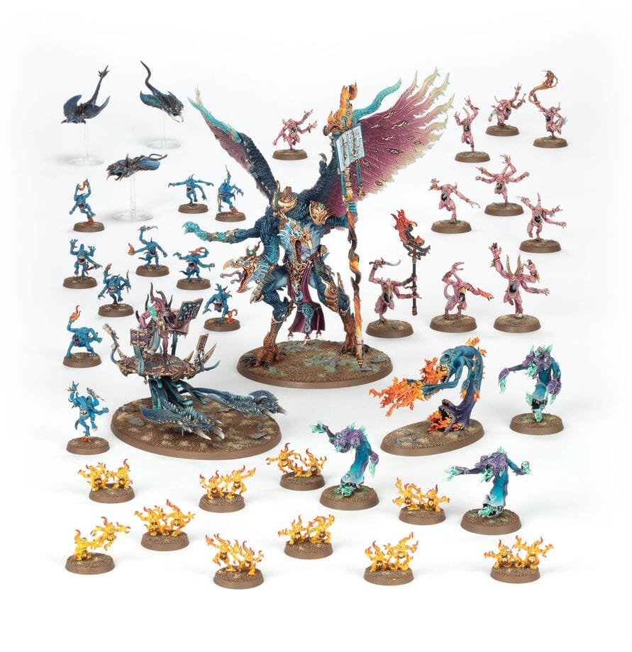 Disciples of Tzeentch Battleforce: Warpflame Cavalcade Miniatures Games Workshop 