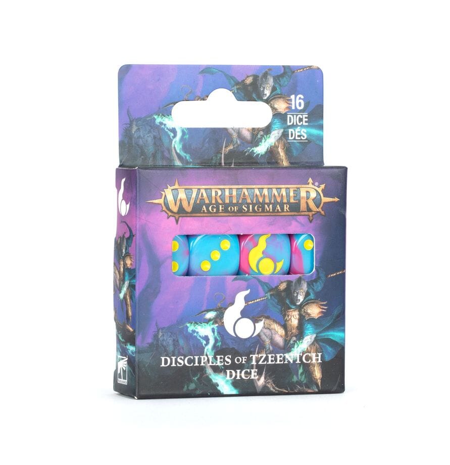 Disciples of Tzeentch Dice (2026) Dice Sets & Games Games Workshop 