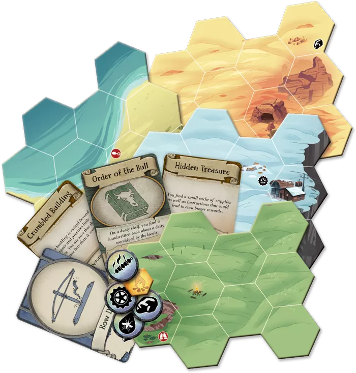 Discover: Lands Unknown Board Games FFG