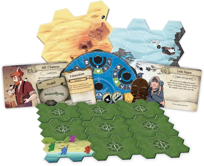 Discover: Lands Unknown Board Games FFG