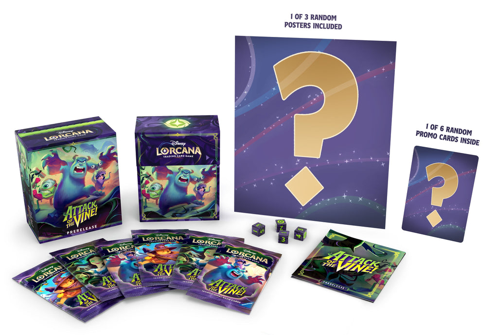 Disney Lorcana - Attack of the Vine! (Set 13) Prerelease Kit CCG RAVENSBURGER 