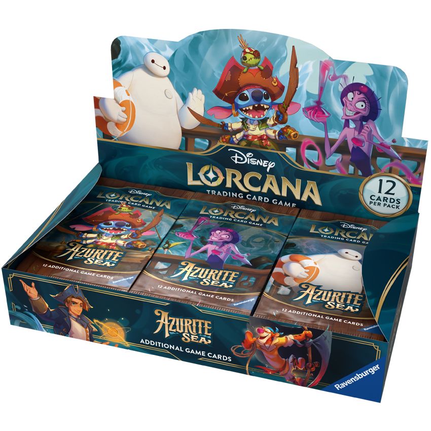 Disney Lorcana TCG - Azurite Sea Booster Pack Battlefield Bangkok 