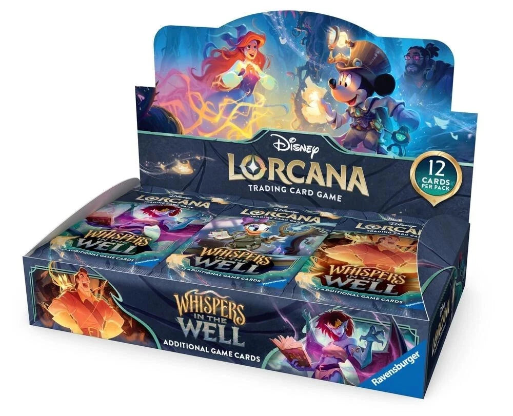 Disney Lorcana - Whispers in the Well (Set 10) Booster Display CCG RAVENSBURGER 