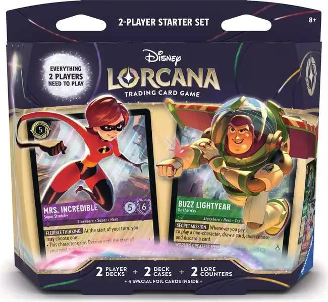 Disney Lorcana - Wilds Unknown (Set 12) 2-Player Starter CCG RAVENSBURGER 