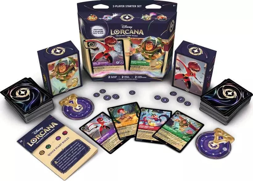 Disney Lorcana - Wilds Unknown (Set 12) 2-Player Starter CCG RAVENSBURGER 