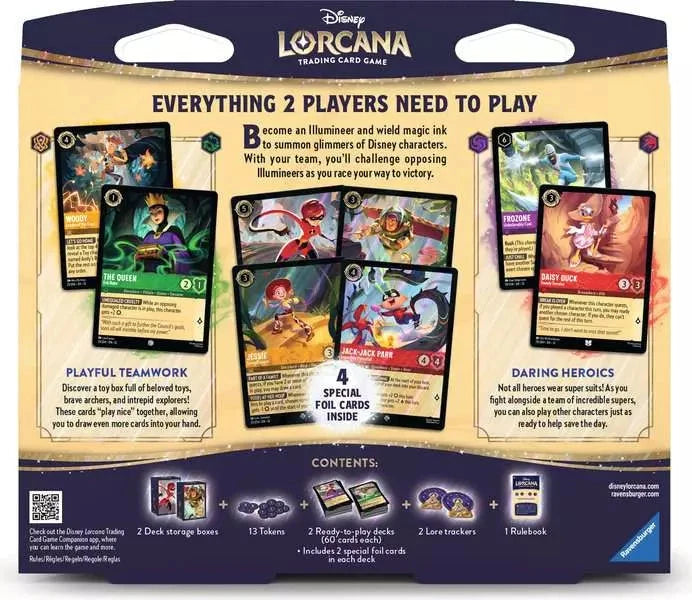 Disney Lorcana - Wilds Unknown (Set 12) 2-Player Starter CCG RAVENSBURGER 