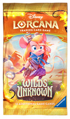Disney Lorcana - Wilds Unknown (Set 12) Booster CCG RAVENSBURGER 