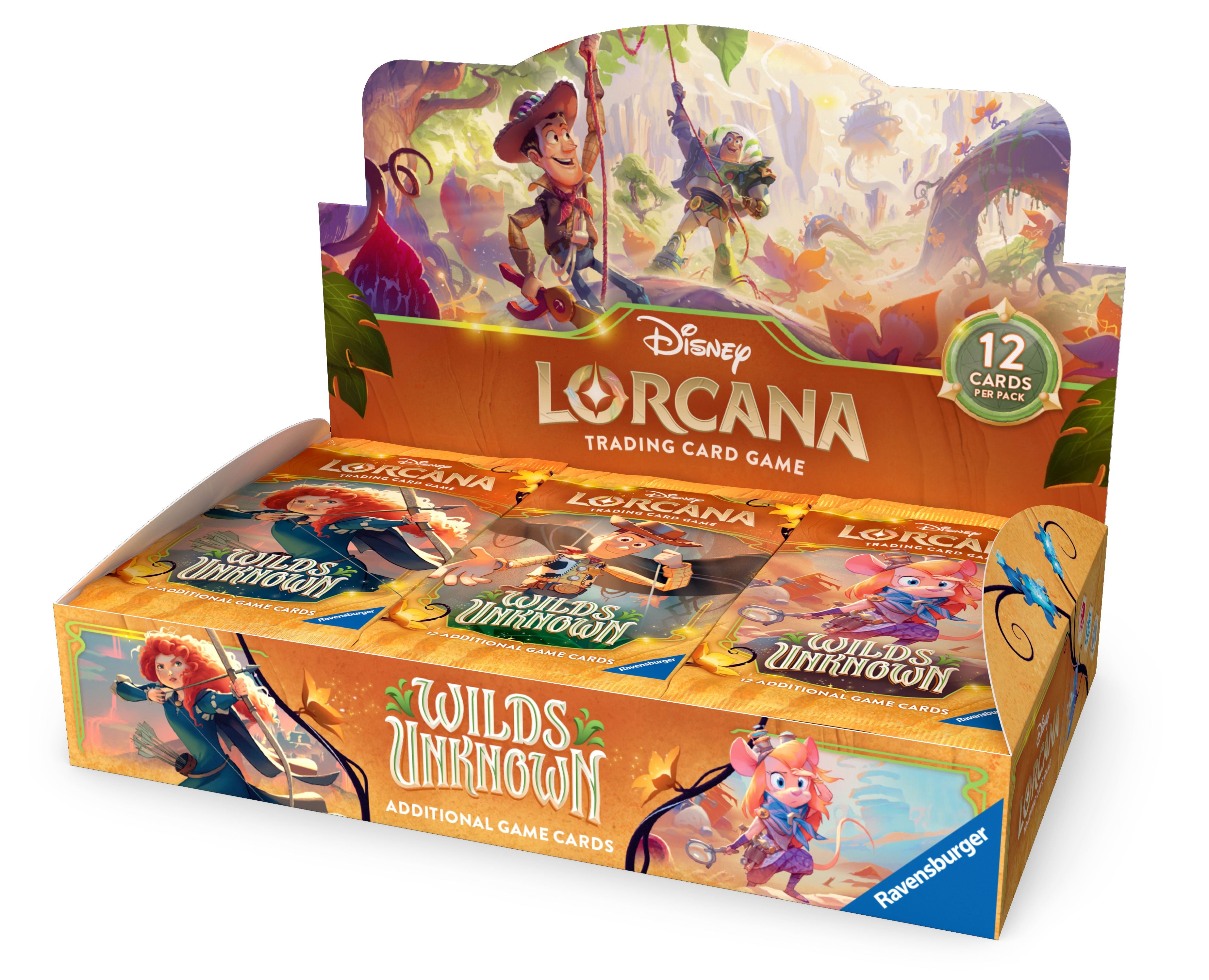 Disney Lorcana - Wilds Unknown (Set 12) Booster Display CCG RAVENSBURGER 